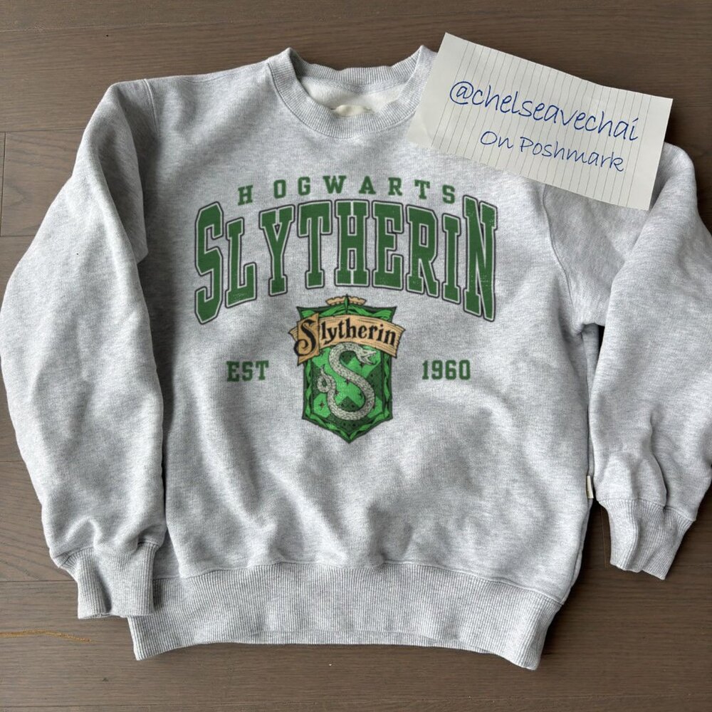 Slytherin House Wizard School Potter Family Sweatshirt, Slytherin House Shirt